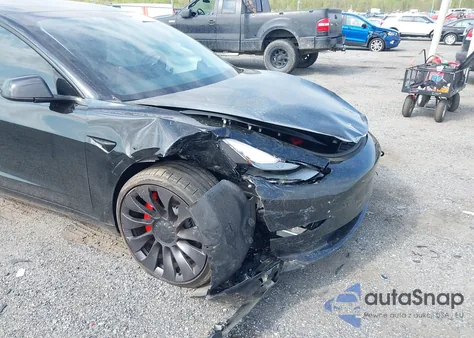2021 Tesla Model 3 Performance Dual Motor All-Wheel Drive из США, поврежденный, VIN 5YJ3E1EC0MF992378